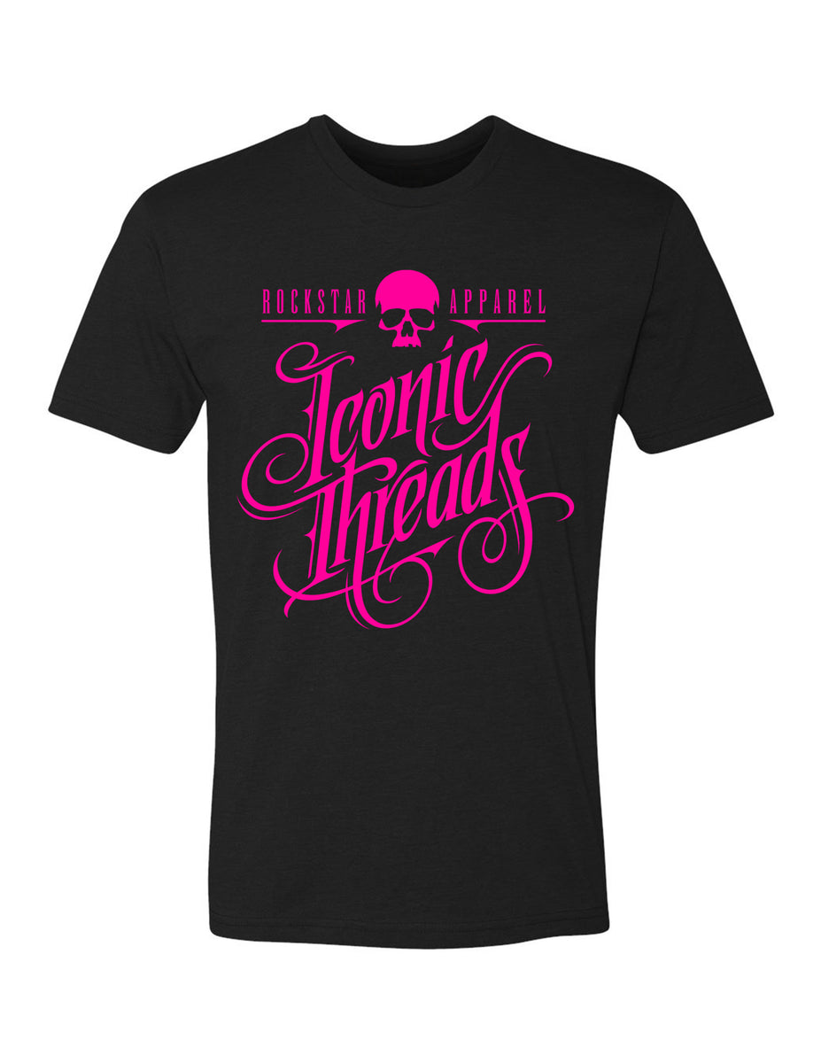 Iconic Threads Logo Black Unisex Tee