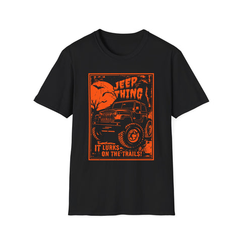 Jeep Thing Orange Movie Poster Tee Shirt