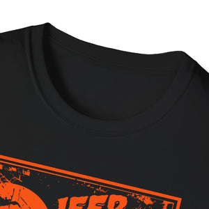 Jeep Thing Orange Movie Poster Tee Shirt