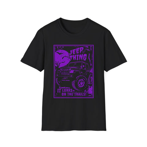 Jeep Thing Purple Movie Poster Tee Shirt