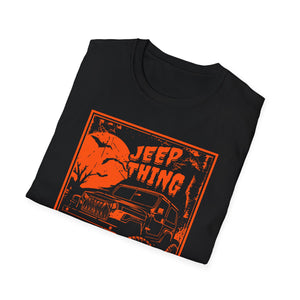 Jeep Thing Orange Movie Poster Tee Shirt