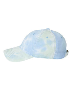 Tie-dye Curved Bill Ball Cap with Adjustable Strap