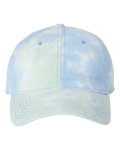 Tie-dye Curved Bill Ball Cap with Adjustable Strap